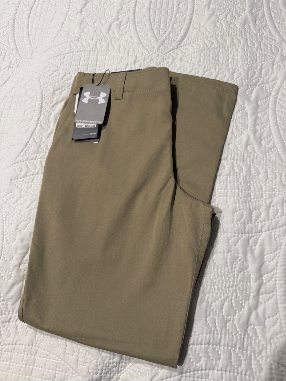 Under Armour Kid's Khaki Performance Pants